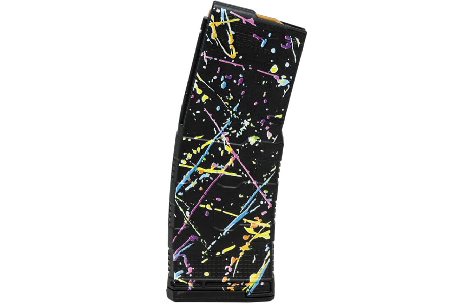 AMEND2 AR-15 5.56 NATO 30 Round Magazine with Neon Splatter Finish